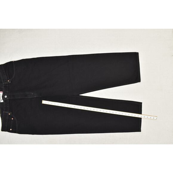 Levi's 550 Relaxed Fit Men's Black Denim Jeans Regular Size 42x30 100% Cotton - Picture 4 of 8
